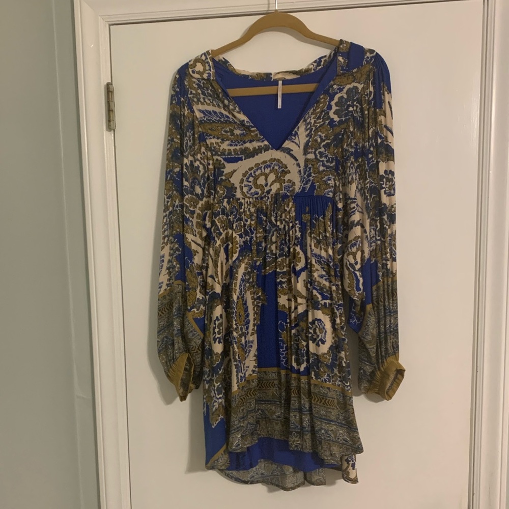 FP Blue L/S Dress